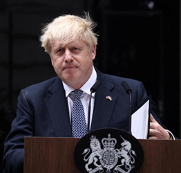 Nel discorso di commiato il premier uscente Boris Johnson si è paragonato a Cincinnato Nel discorso di commiato il premier uscente Boris Johnson si è paragonato a Cincinnato