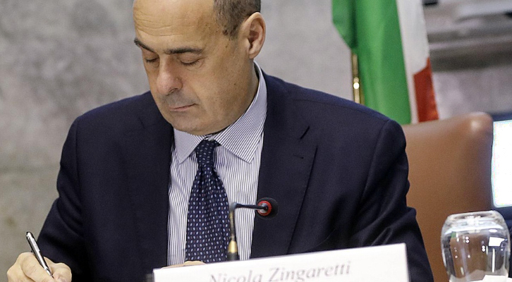 Il presidente dimissionario della Regione Lazio Nicola Zingaretti Il presidente dimissionario della Regione Lazio Nicola Zingaretti
