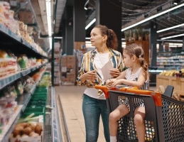 Carrello della spesa. Alcuni prodotti di uso quotidiano — come burro, olio d’oliva, riso e caffè — sono aumentati anche del 50%. Carrello della spesa. Alcuni prodotti di uso quotidiano — come burro, olio d’oliva, riso e caffè — sono aumentati anche del 50%.