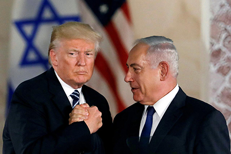 Trump e Netanyahu. Il piano Usa piace soltanto ad Israele