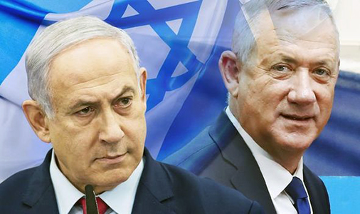 Israele. Benjamin Netanyahu e Benny Gantz