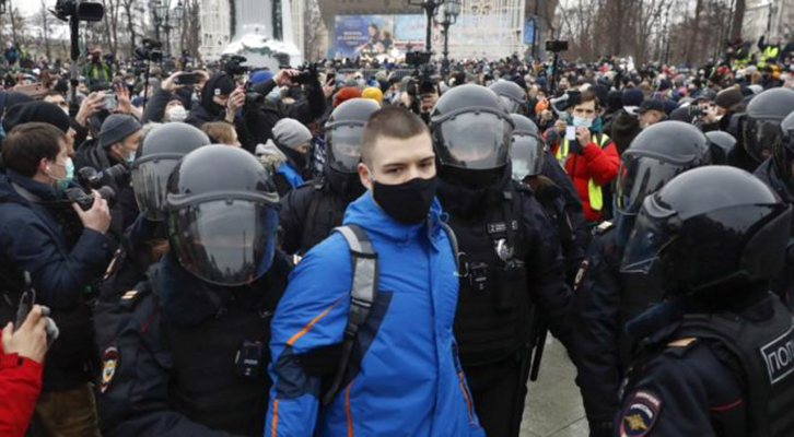 Manifestazioni in Russia per Alexiei Navalny