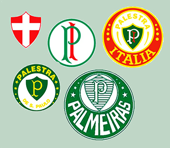 Palmeiras. La trasformazione degli emblemi societari dalla Palestra Italia ad oggi