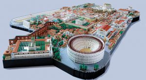 Roma imperiale ricostruita con il Lego