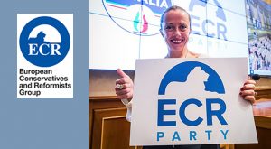 Giorgia Meloni eletta presidente dell'Ecr Party