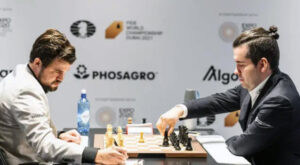 Mondiale di Scacchi. Dopo l'ottavo turno Carlsen conduce 5-3 su Nepomniachtchi.