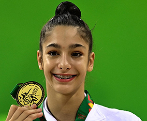 Sofia Raffaeli, 4 Medaglie d'Oro e un Bronzo ai Mondiali di Ginnastica ritmica