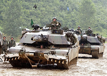Il Tank statunitense Abrams