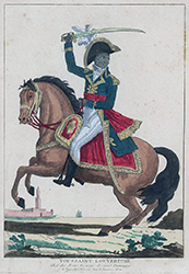 Il generale Toussaint Louverture primo comandante della costituenda Haiti