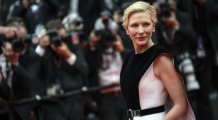  Sul red carpet l’eleganza innata<br>di Cate Blanchett