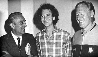 Dino Viola, Roberto Falcão e Nils Liedholm