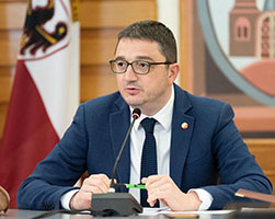 Il presidente della Provincia autonoma Maurizio Fugatti