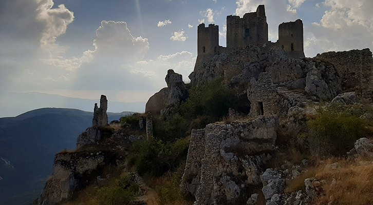 Le rovine del Castello di Rocca Calascio
