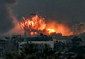 Proseguono i bombardamenti israeliani sulla striscia di Gaza