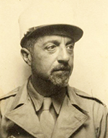 Giuseppe Bottai con l'uniforme della Legione Straniera