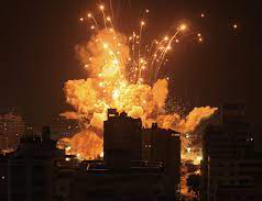 Bombardamento israeliano a Gaza