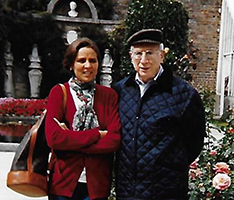 Francesco Cossiga con la figlia Anna Maria