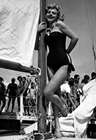 Sandra Milo a Venezia nel 1956