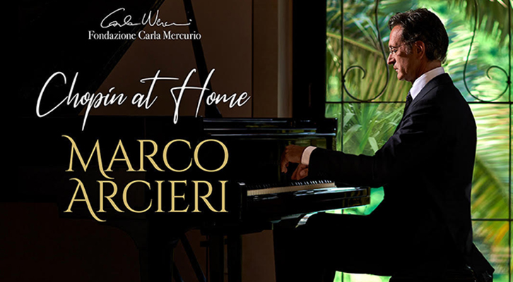Il pianoforte di Marco Arcieri <br>in «Chopin at Home»